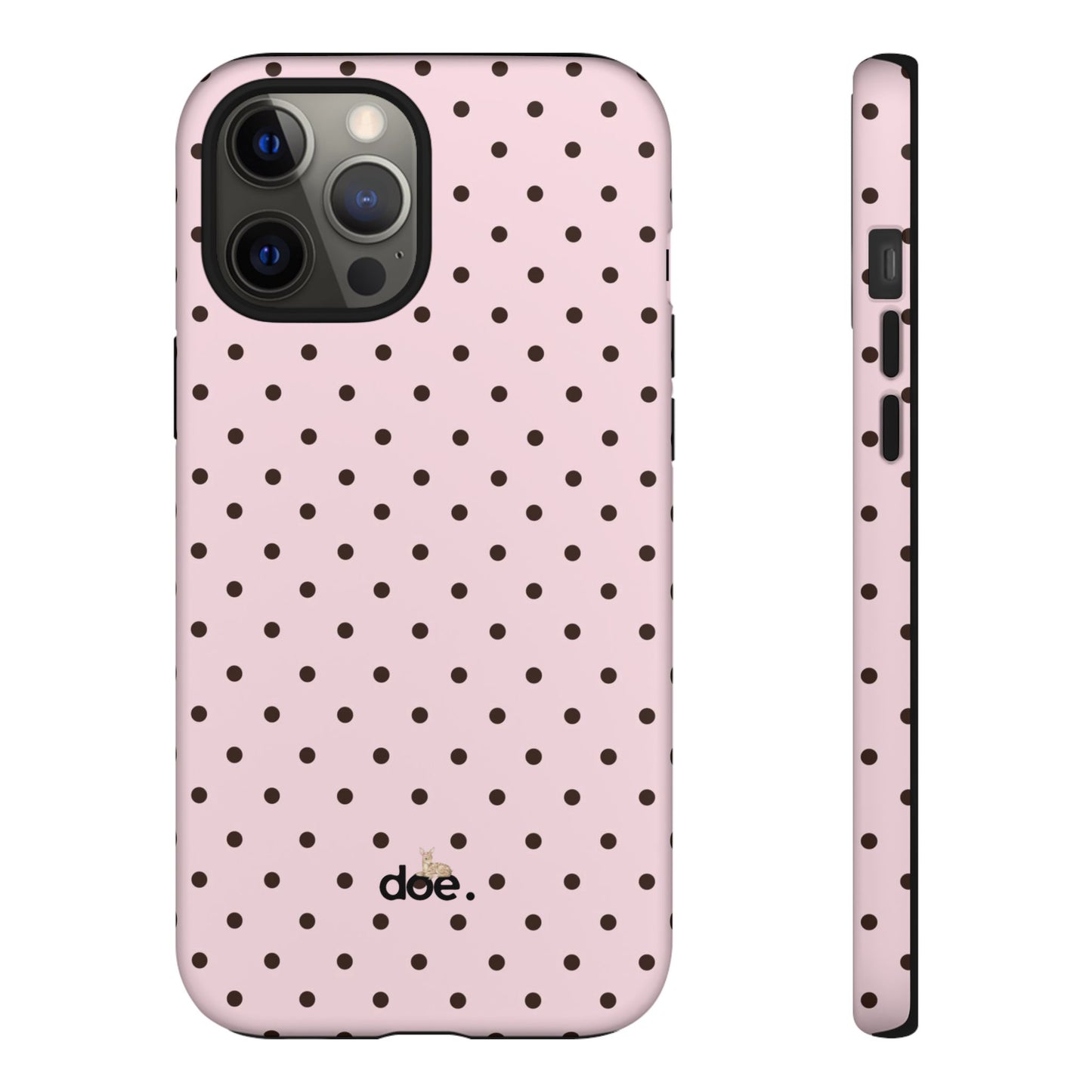 Pink Polka Dot iPhone Case