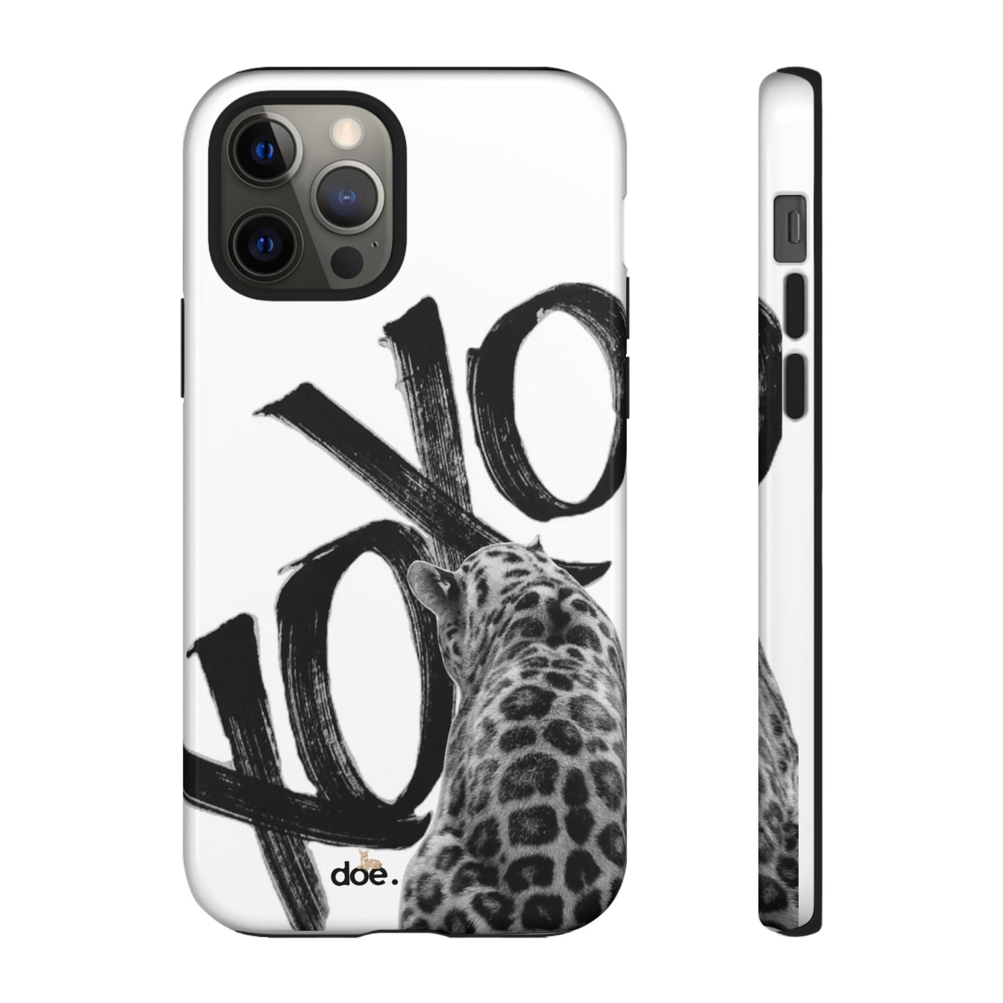 Leopard XOXO iPhone Case
