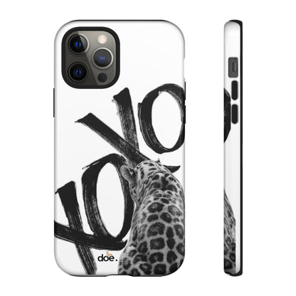 Leopard XOXO iPhone Case