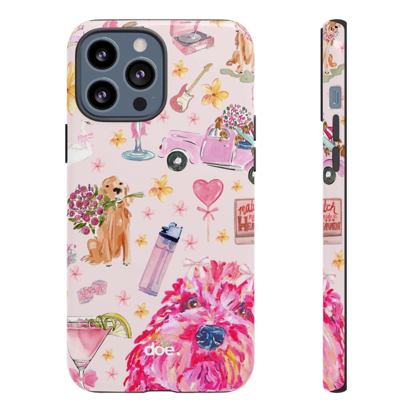 Dog Doodles iPhone Case