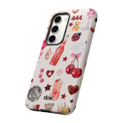 Pink Clutter Samsung Case