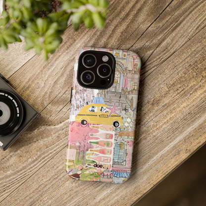 Travel Clutter iPhone Case