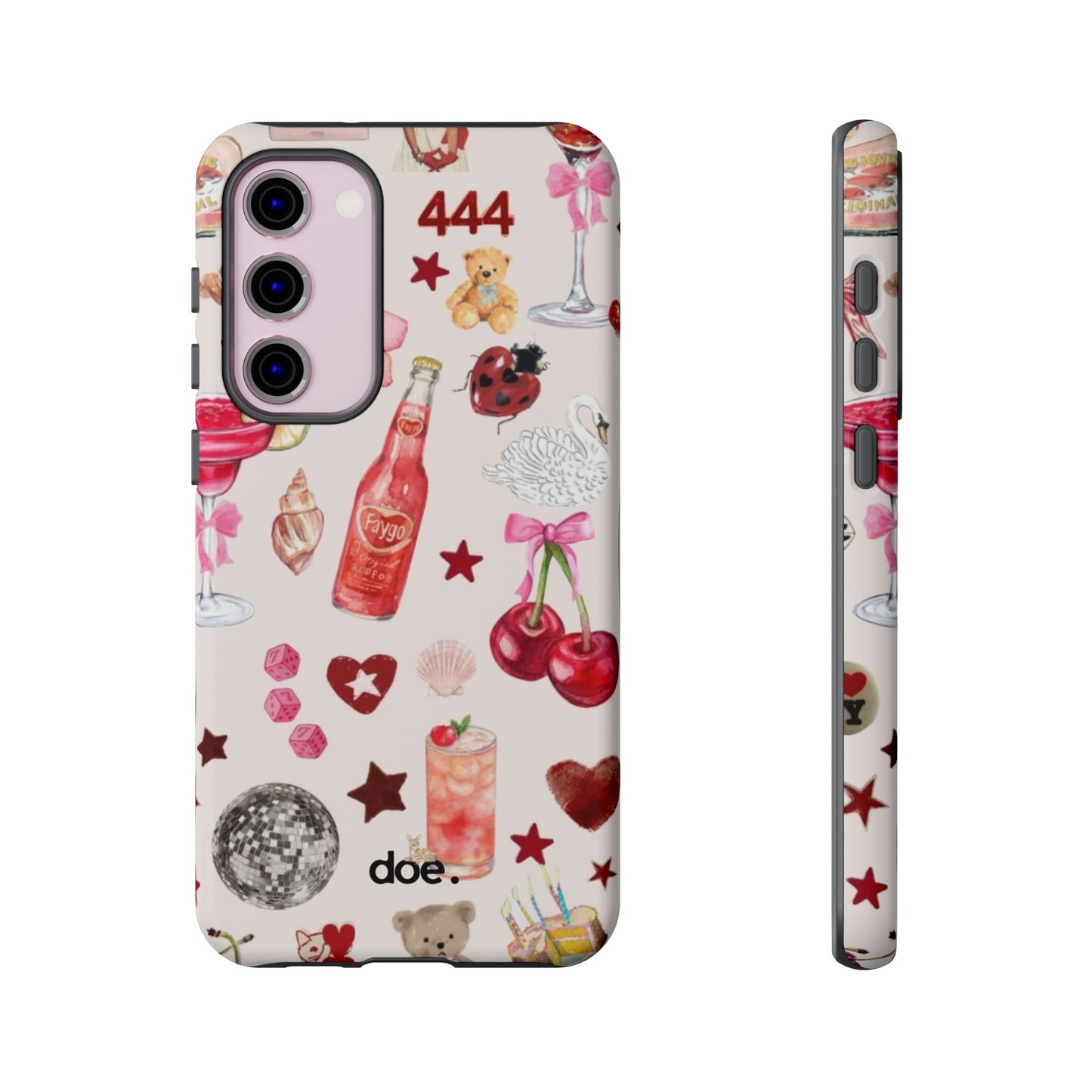 Pink Clutter Samsung Case