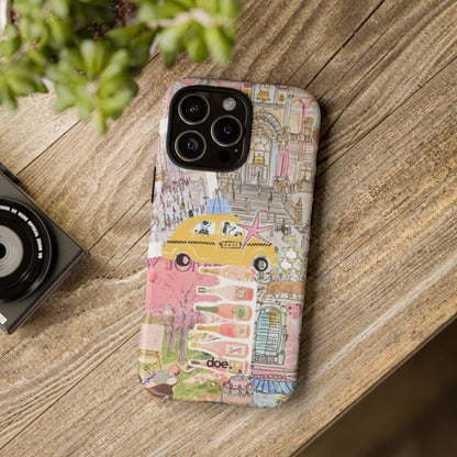 Travel Clutter iPhone Case