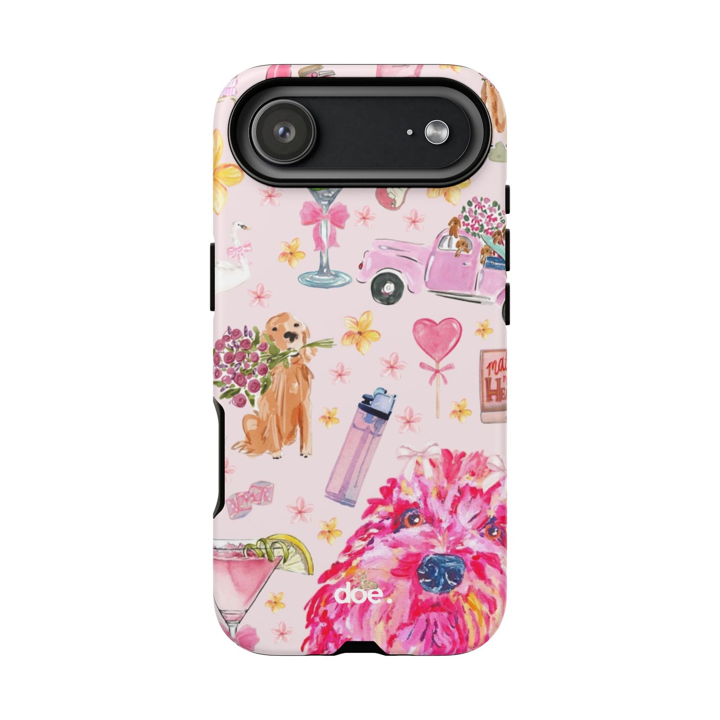 Dog Doodles iPhone Case