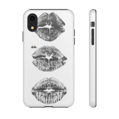 Three Kisses iPhone Case