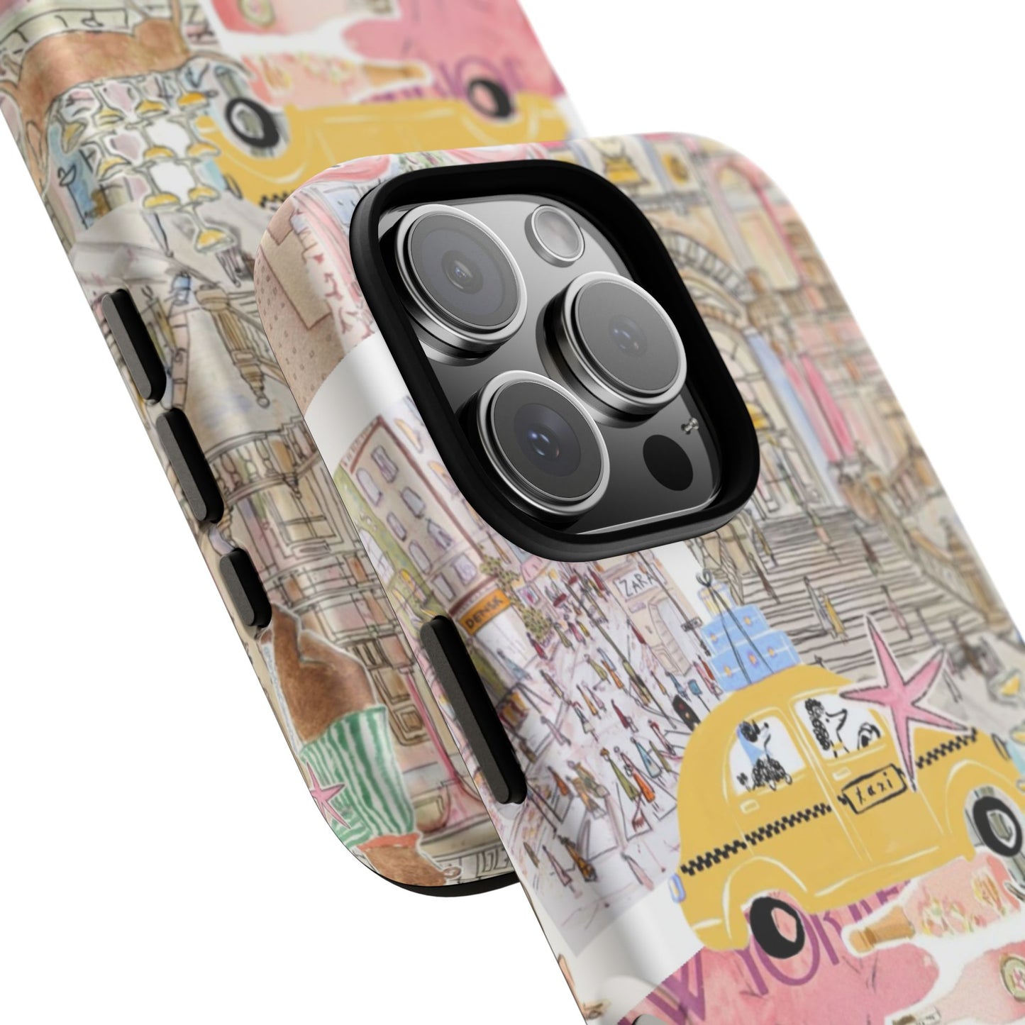 Travel Clutter iPhone Case