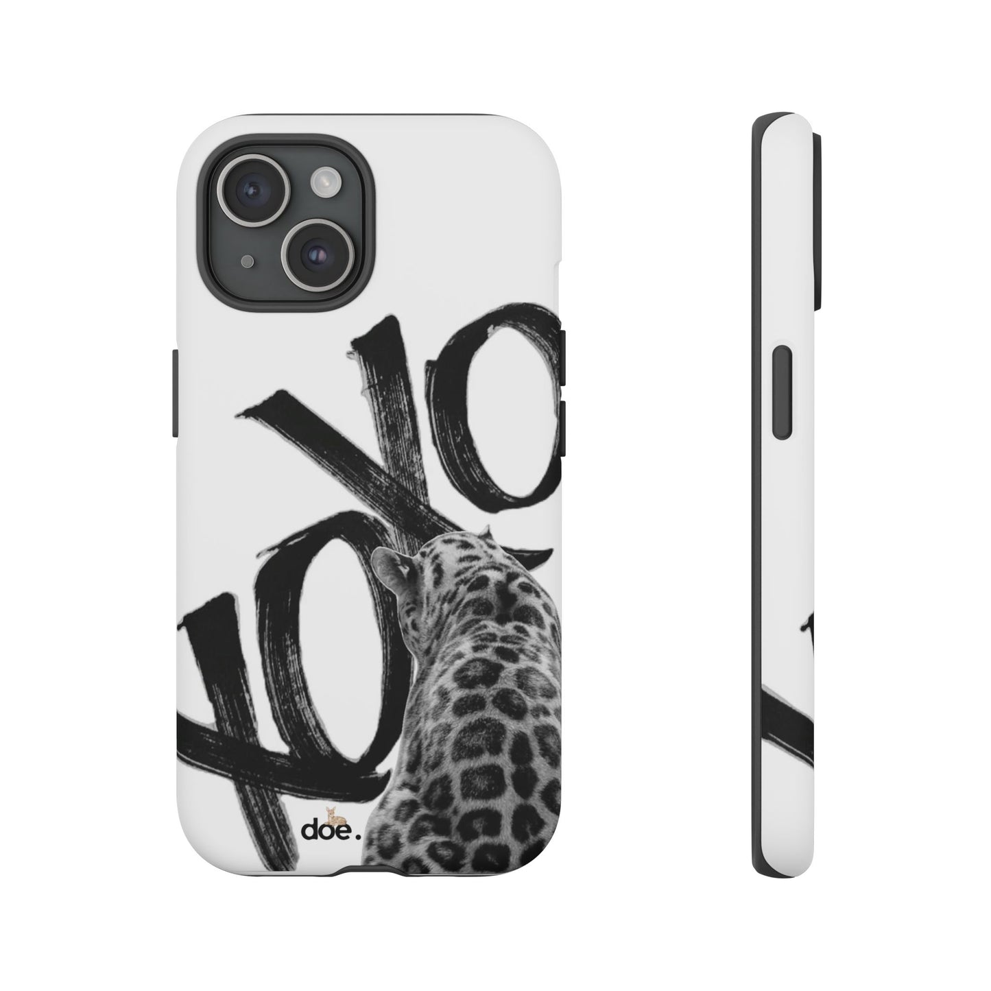 Leopard XOXO iPhone Case