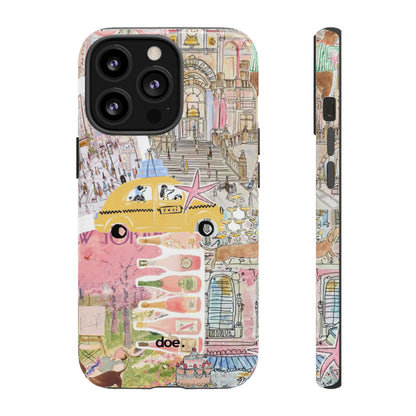 Travel Clutter iPhone Case