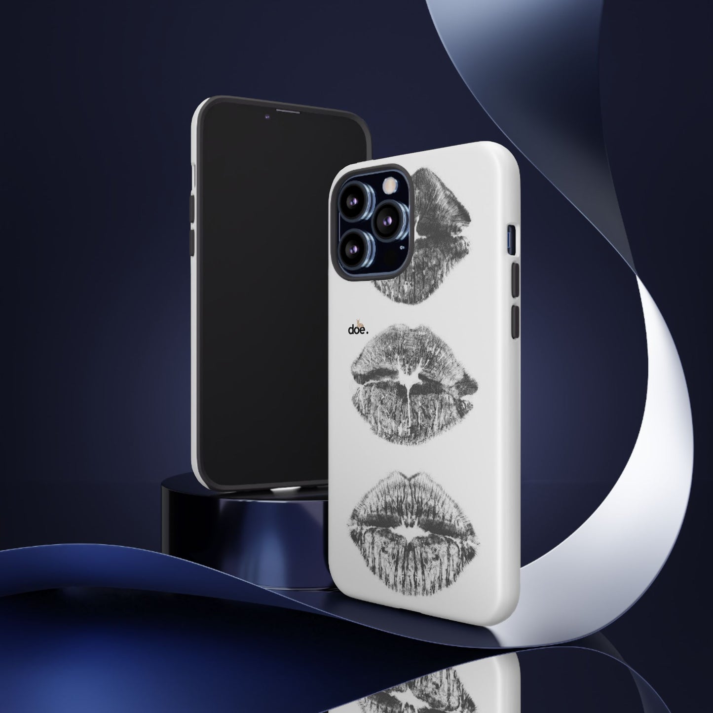 Three Kisses iPhone Case