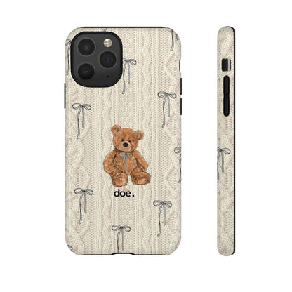 Little Bow Bear iPhone Case