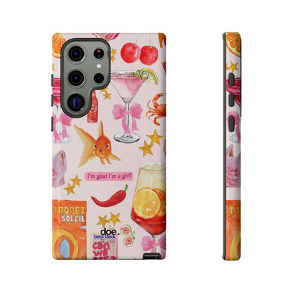 I'm glad I'm a girl Samsung Case