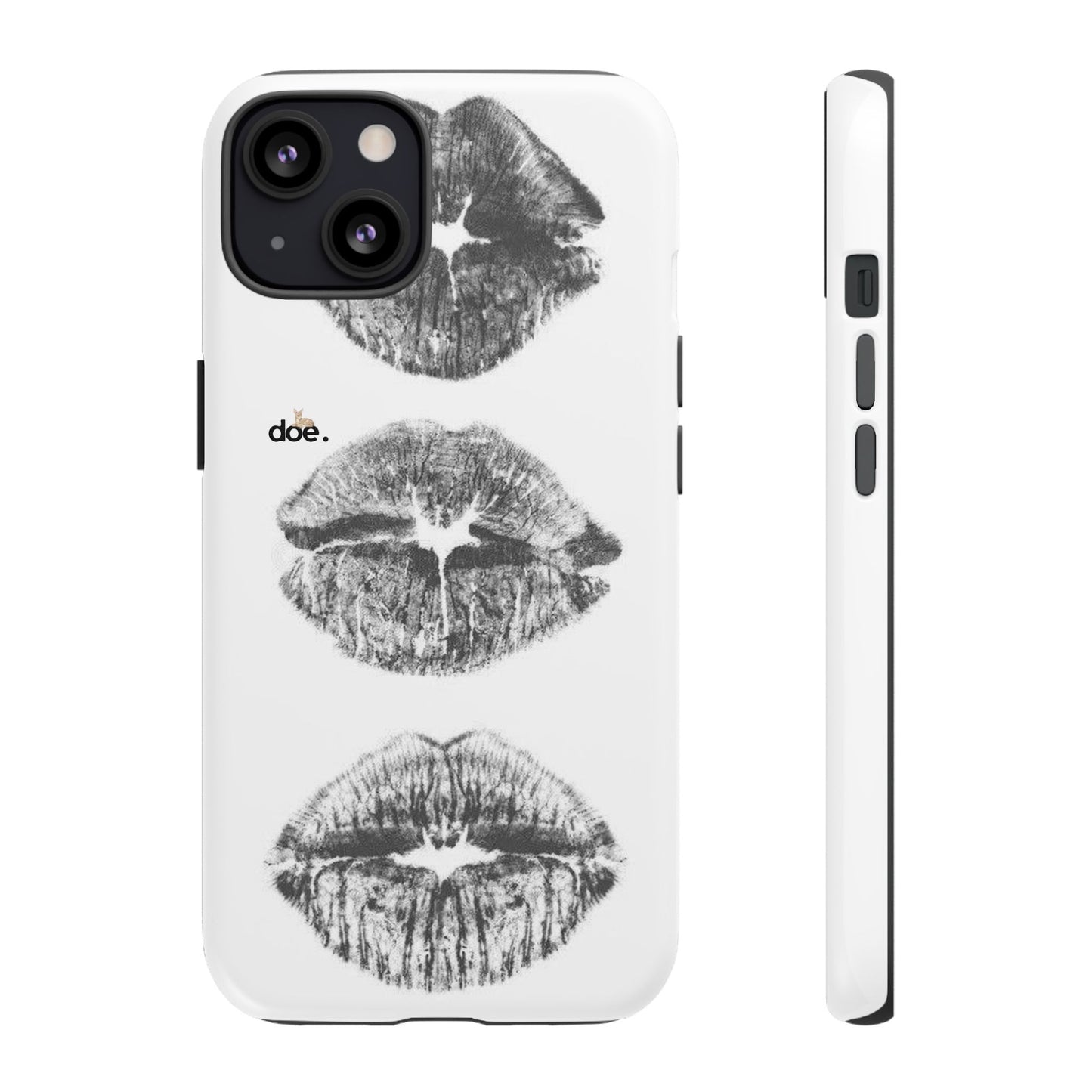 Three Kisses iPhone Case