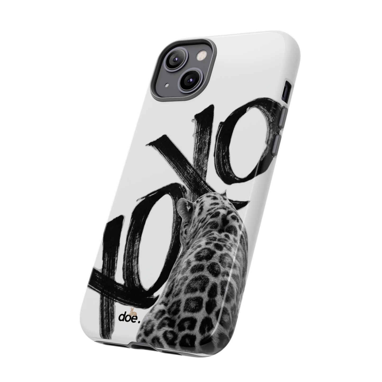 Leopard XOXO iPhone Case