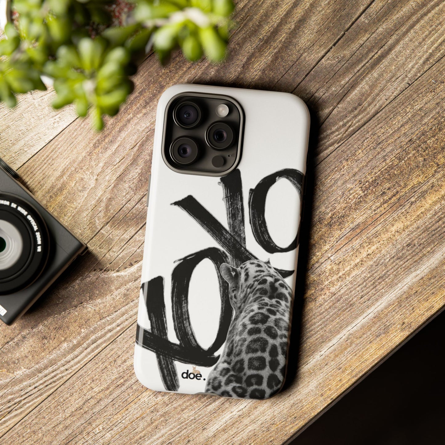 Leopard XOXO iPhone Case