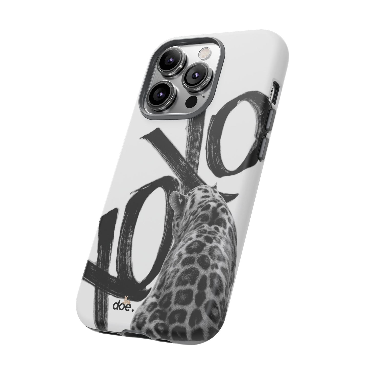 Leopard XOXO iPhone Case