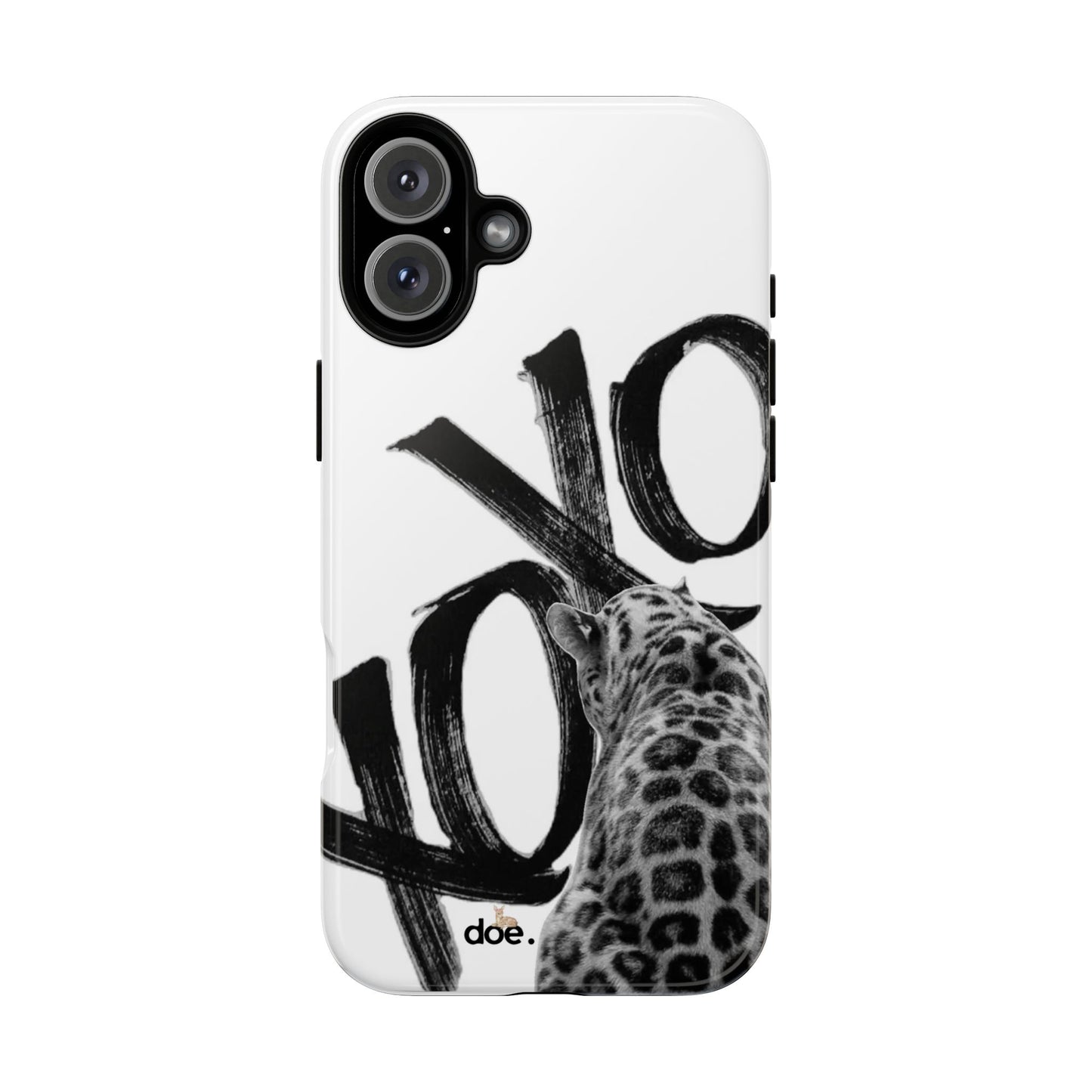 Leopard XOXO iPhone Case