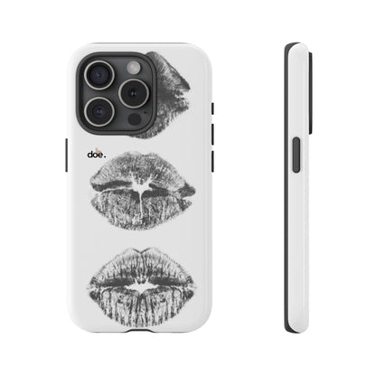 Three Kisses iPhone Case