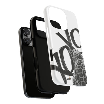 Leopard XOXO iPhone Case