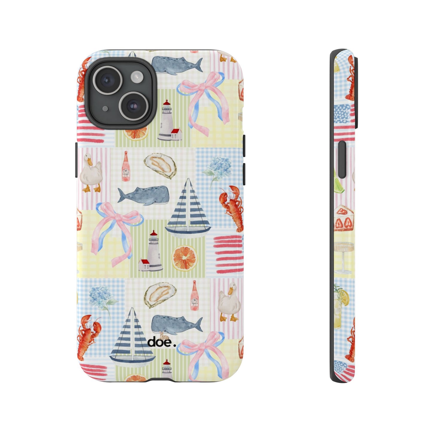 Pretty Patchwork iPhone Case
