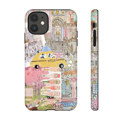 Travel Clutter iPhone Case