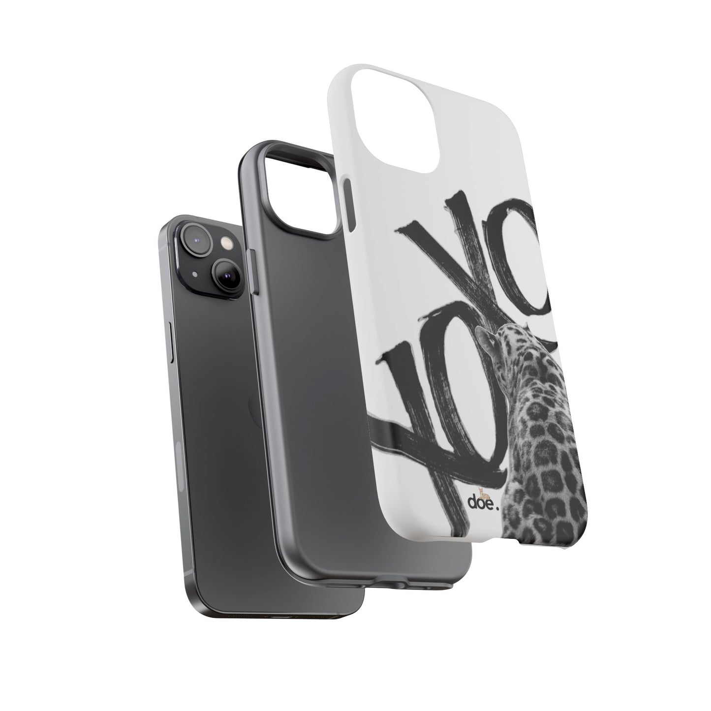 Leopard XOXO iPhone Case