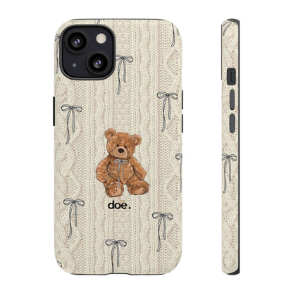 Little Bow Bear iPhone Case