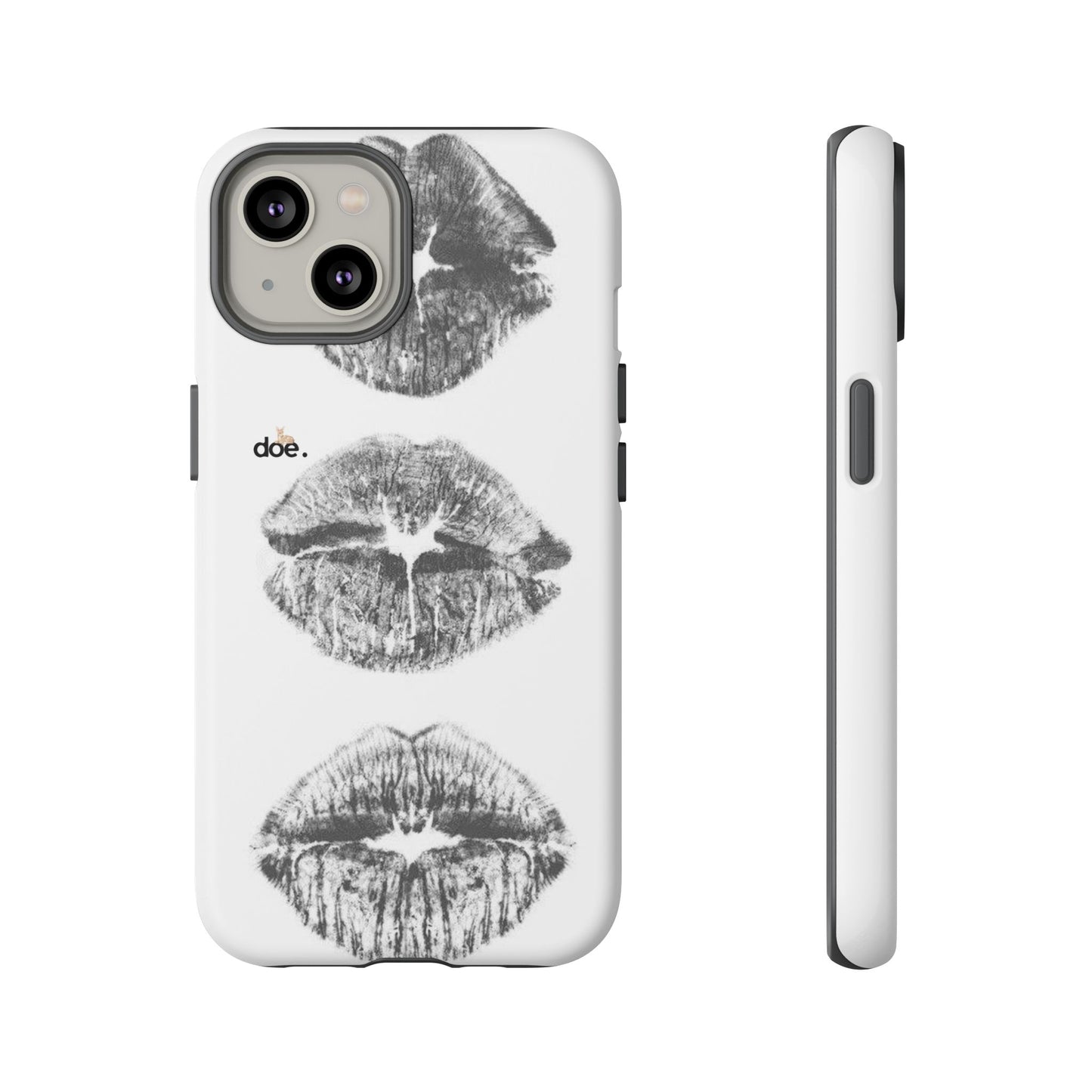 Three Kisses iPhone Case