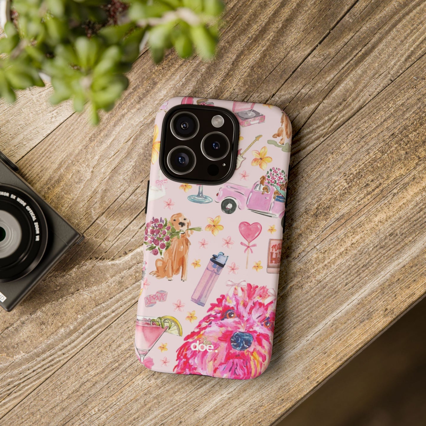 Dog Doodles iPhone Case