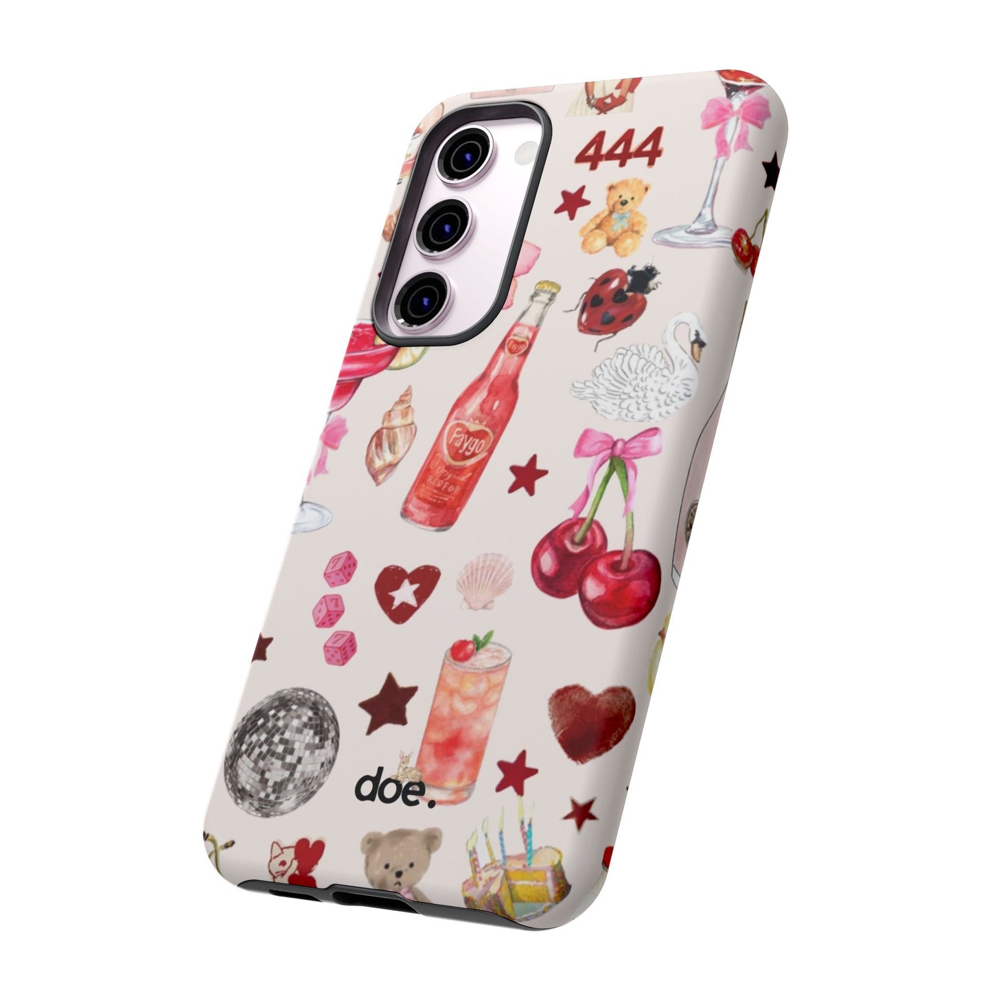 Pink Clutter Samsung Case