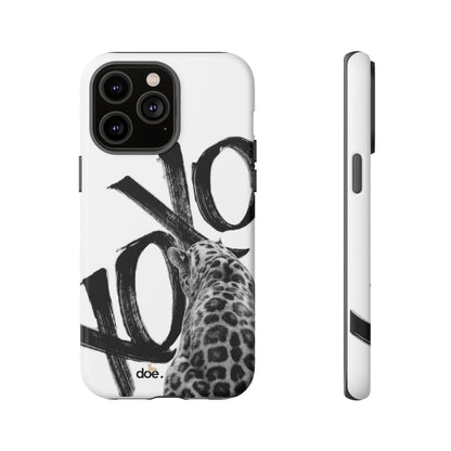 Leopard XOXO iPhone Case