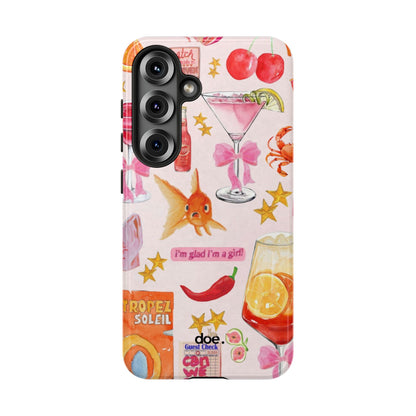 I'm glad I'm a girl Samsung Case