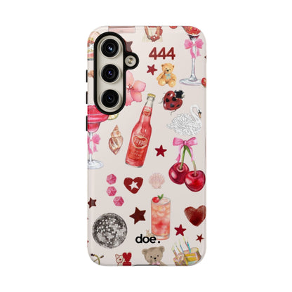 Pink Clutter Samsung Case