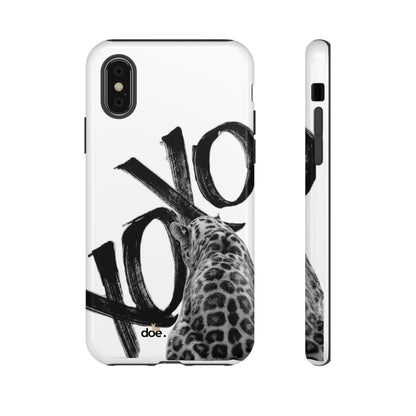 Leopard XOXO iPhone Case