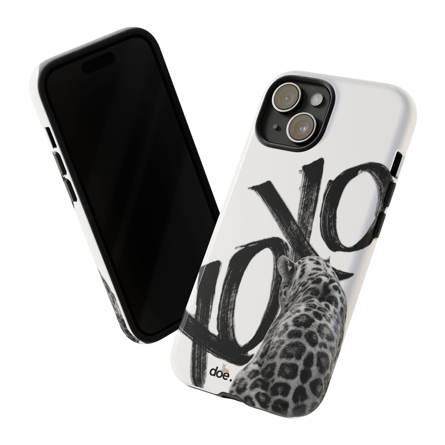 Leopard XOXO iPhone Case