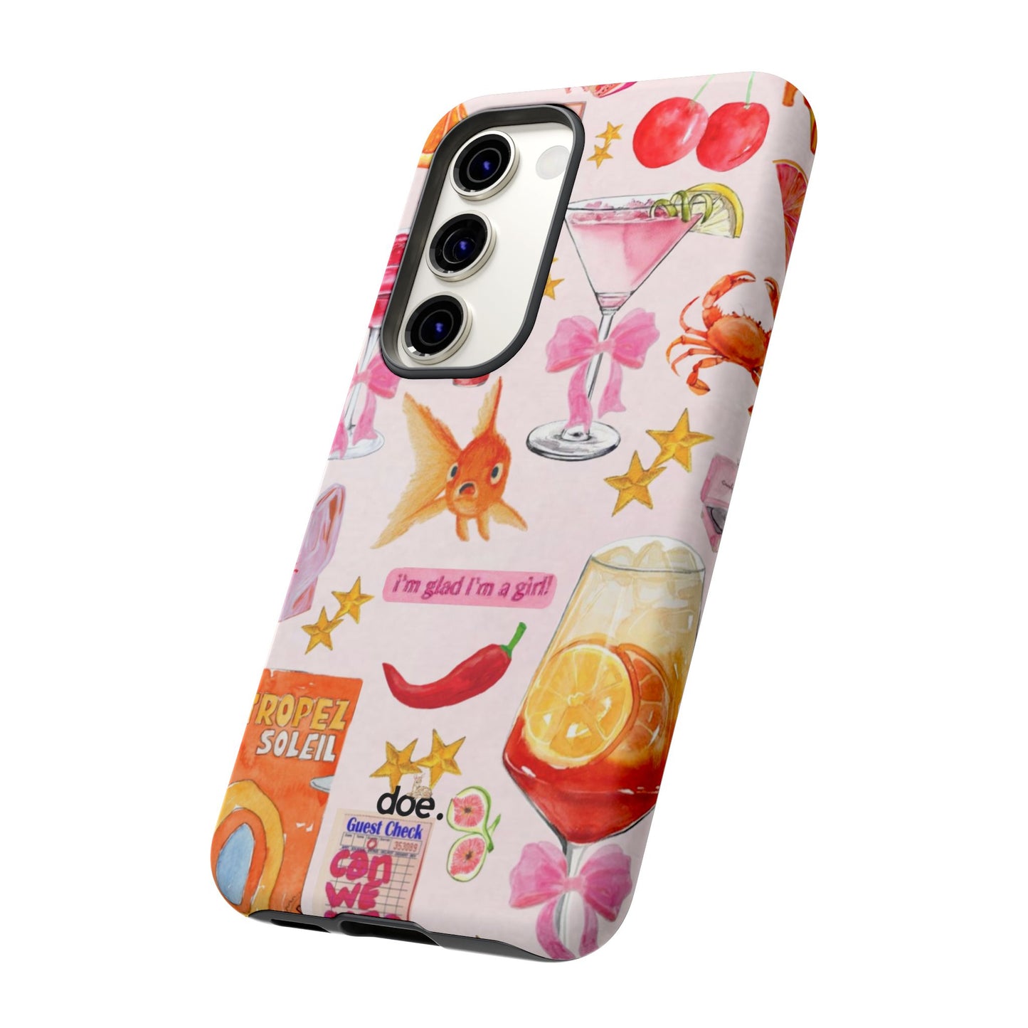 I'm glad I'm a girl Samsung Case