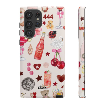 Pink Clutter Samsung Case