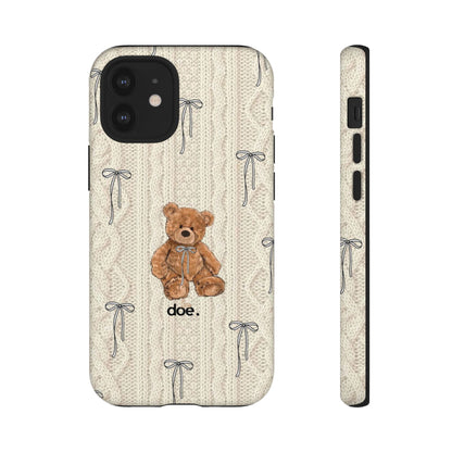 Little Bow Bear iPhone Case