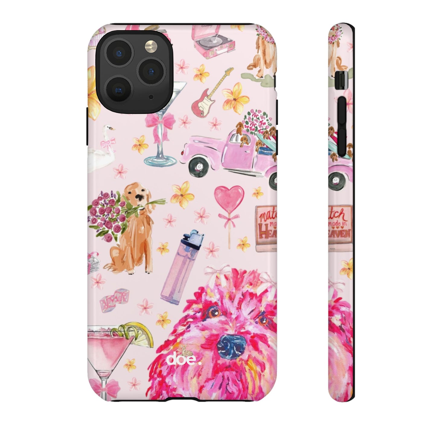 Dog Doodles iPhone Case