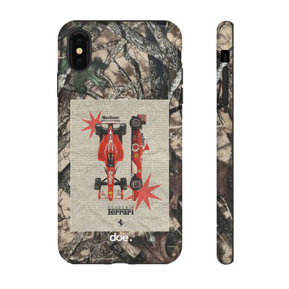 Camouflage Ferrari iPhone Case