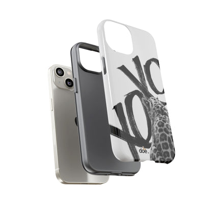 Leopard XOXO iPhone Case