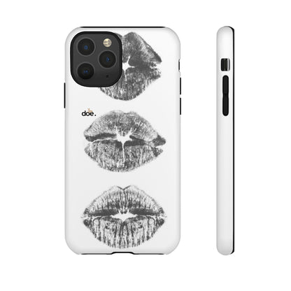 Three Kisses iPhone Case