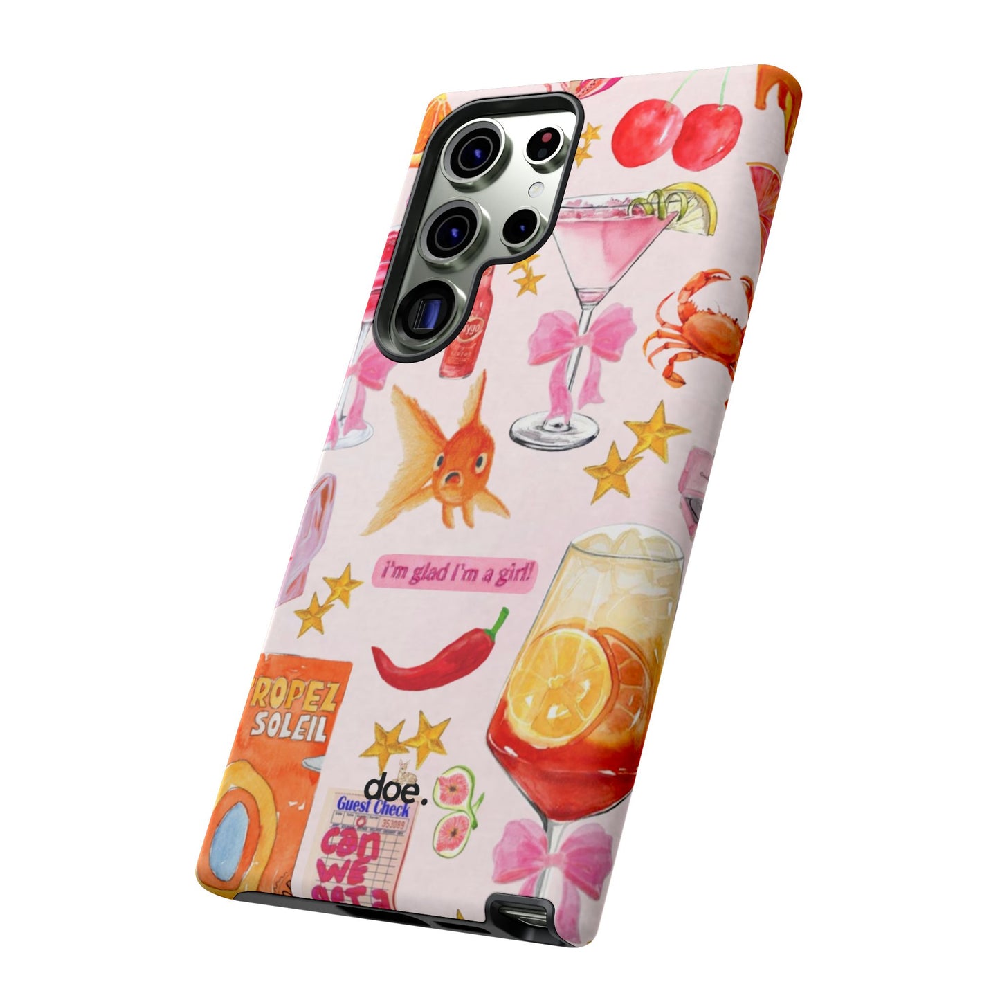 I'm glad I'm a girl Samsung Case