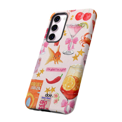 I'm glad I'm a girl Samsung Case