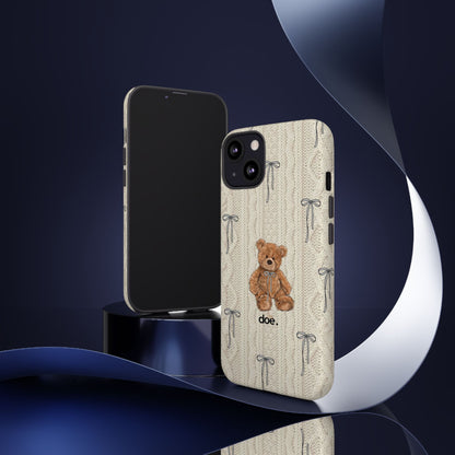 Little Bow Bear iPhone Case