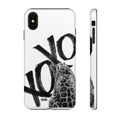 Leopard XOXO iPhone Case