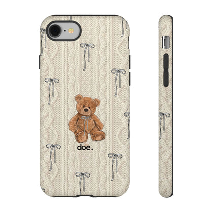 Little Bow Bear iPhone Case