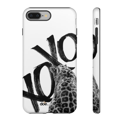 Leopard XOXO iPhone Case