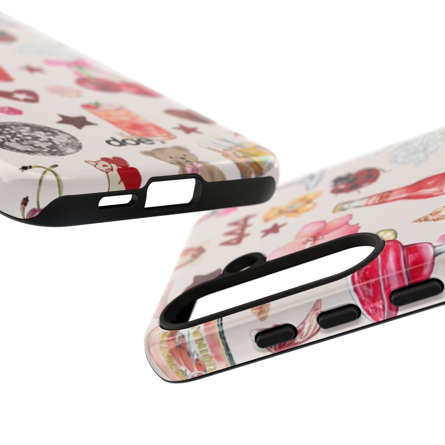 Pink Clutter Samsung Case