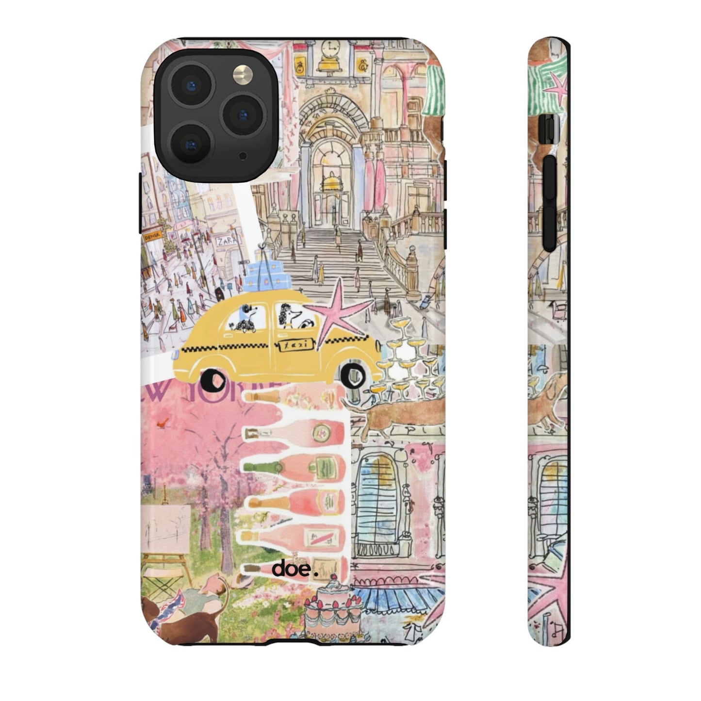 Travel Clutter iPhone Case